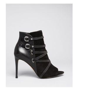 Ivanka Trump Sinclair Suede Black Bootie